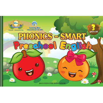 Sách Phonics Smart Preschool English 3 years old