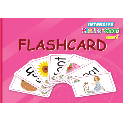 Flashcard Intensive Phonics-Smart Book 1